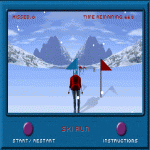 جليد التزلج ski run