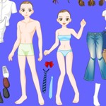 تلبس الصبي والفتاه